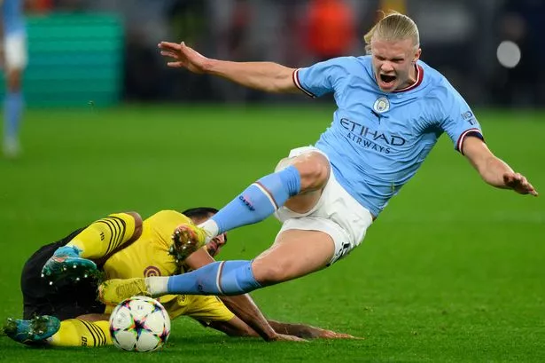 Pep Guardiola Erling Haaland