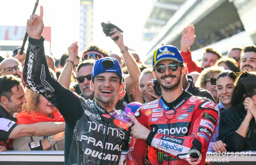 Tardozzi Gives Stern Warning to Bagnaia In Heated 2024 MotoGP Title ...